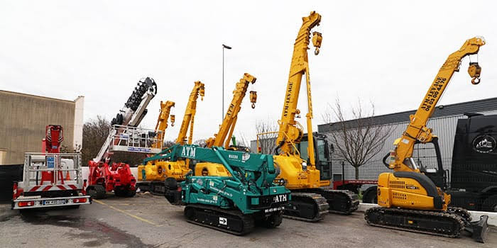 Contrôle technique grue mobile sur site