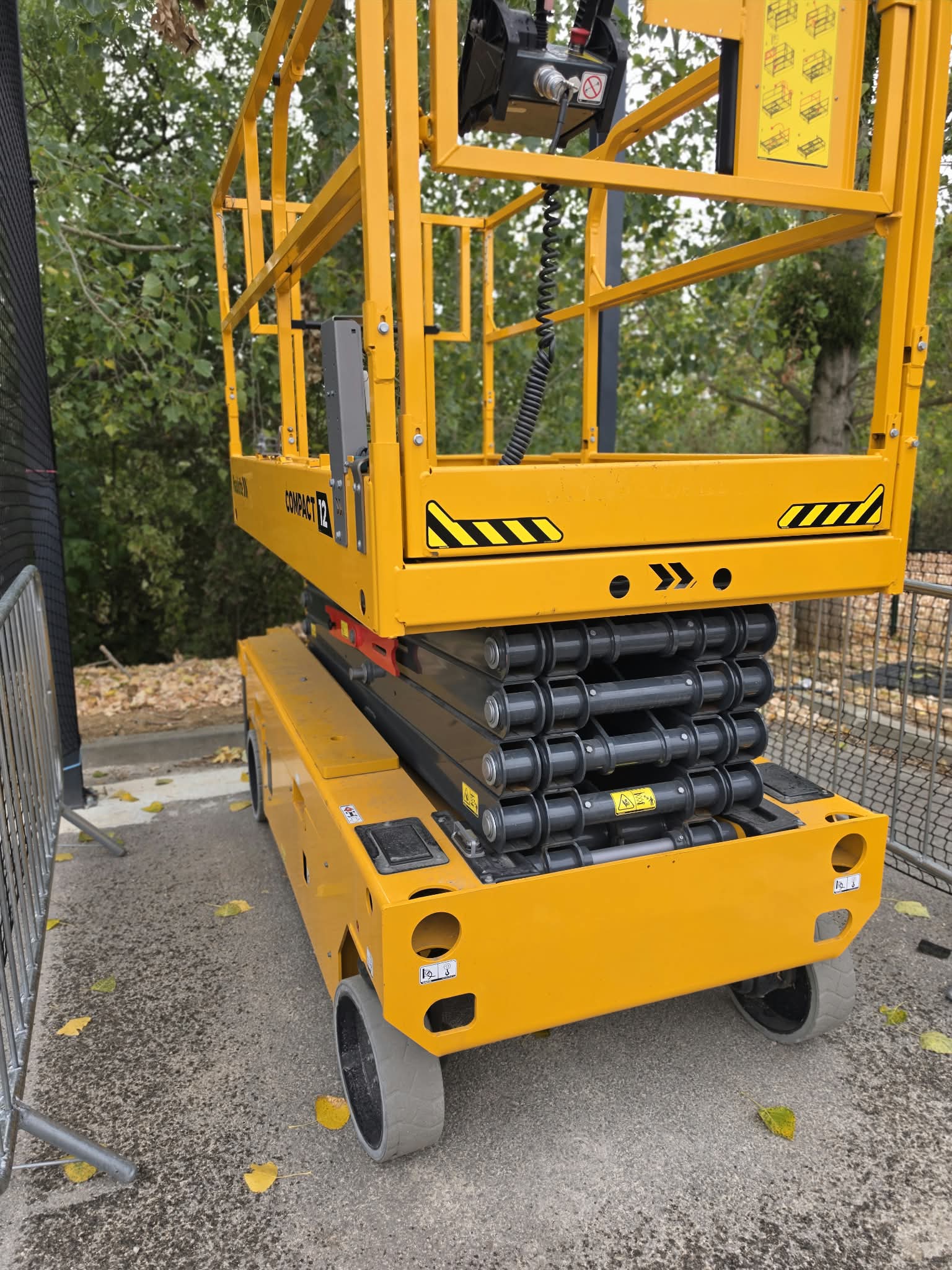 VGP nacelle élévatrice et PEMP sur chantier